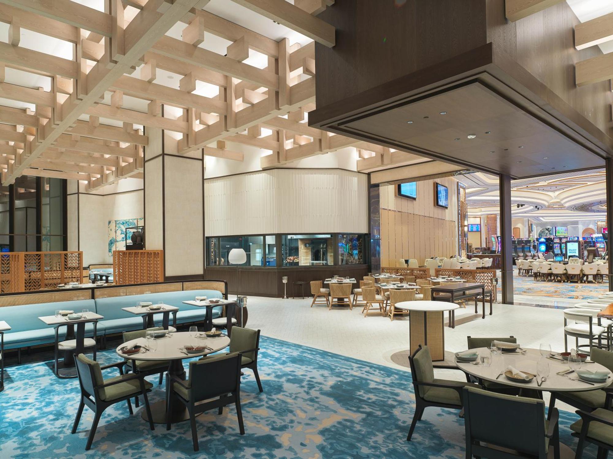 City Of Dreams Mediterranean - Integrated Resort, Casino & Entertainment Лімасол Екстер'єр фото The interior of the dining room at the MGM Resorts in National Harbor, Maryland